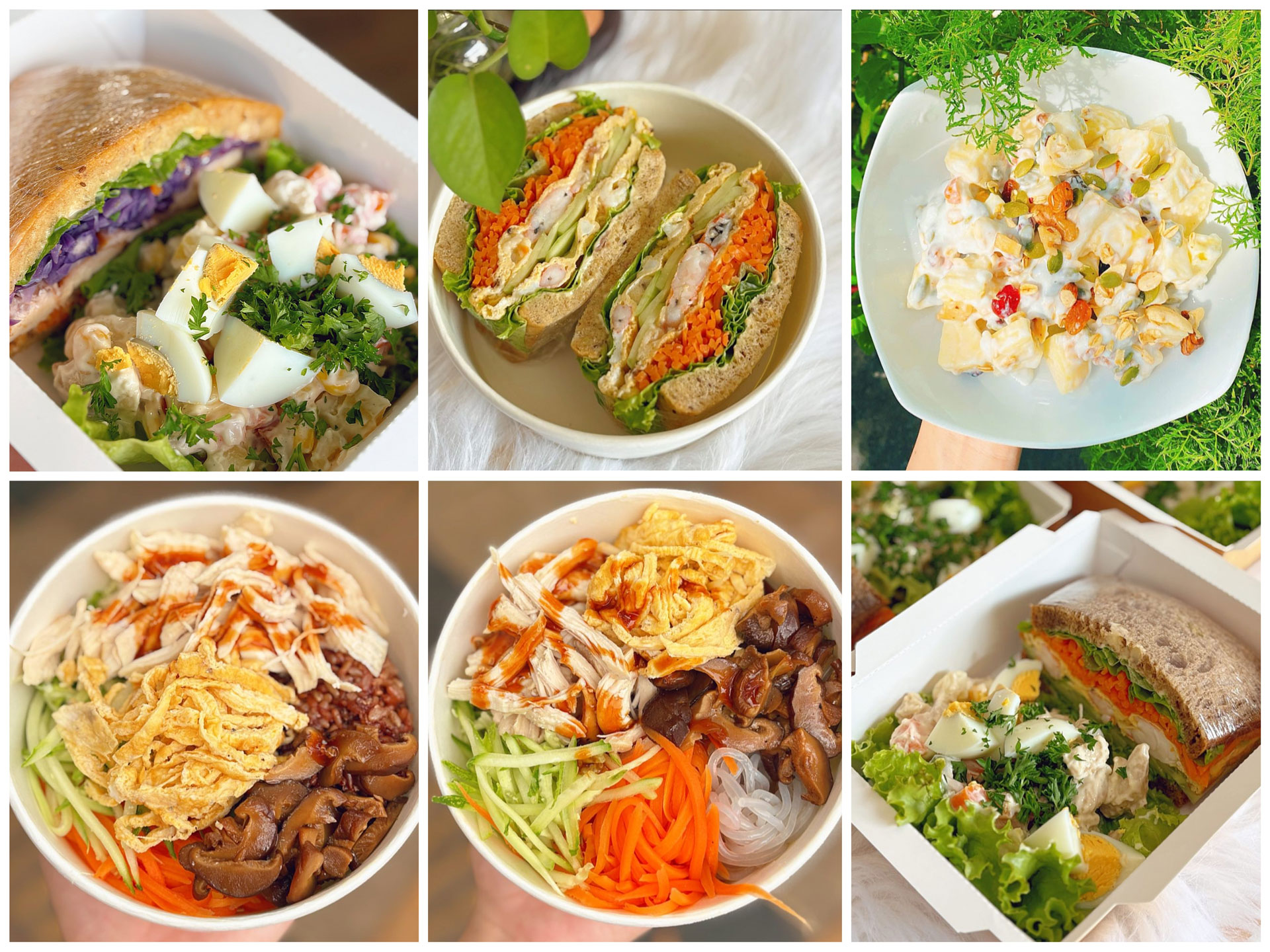 Các món ăn healthy food eat clean