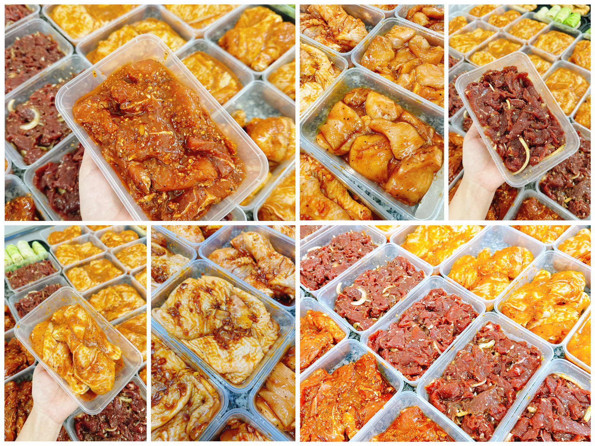Các món sơ chế sẵn eat clean healthy food
