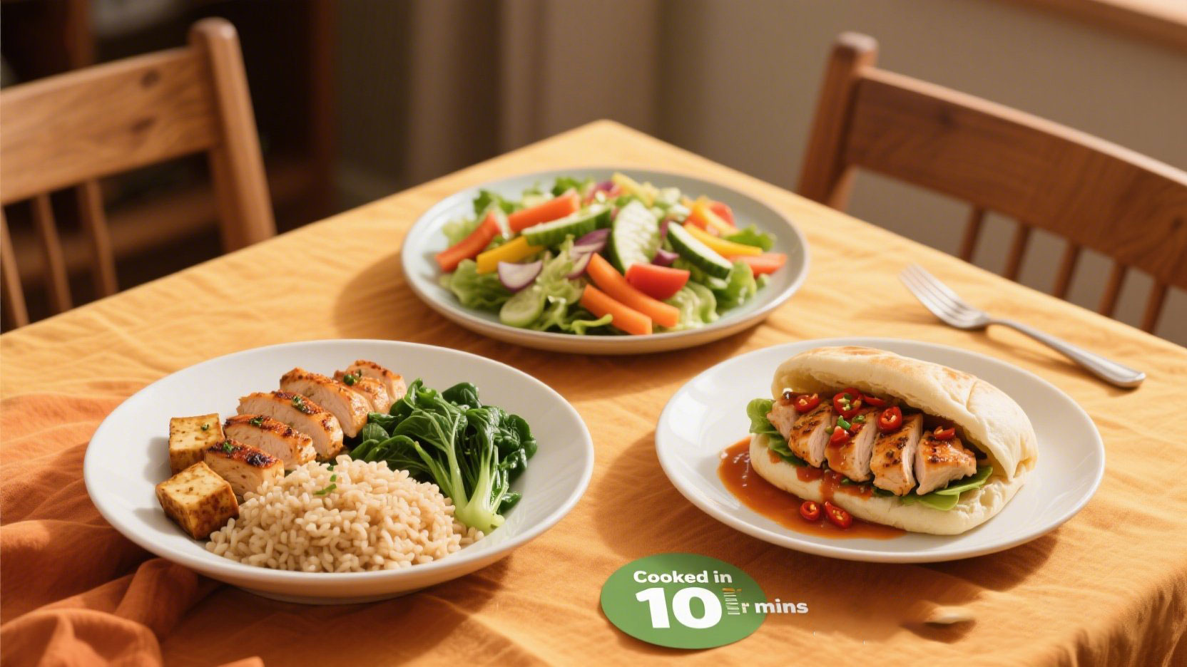 Nấu Eat Clean Healthy food trong 10 phút