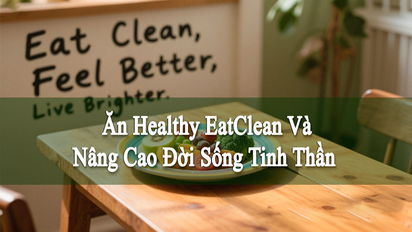 Ăn Healthy EatClean Nâng Cao đời Sống Tinh Thần