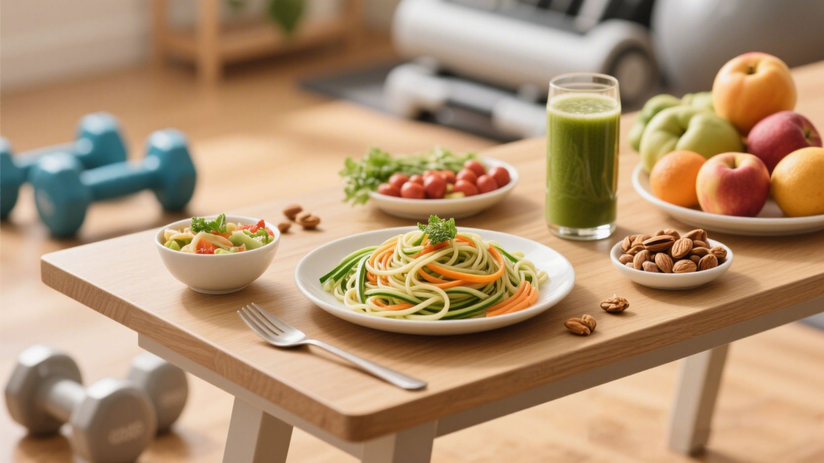 Bàn ăn healthy food Vũng Tàu Eatclean thể thao