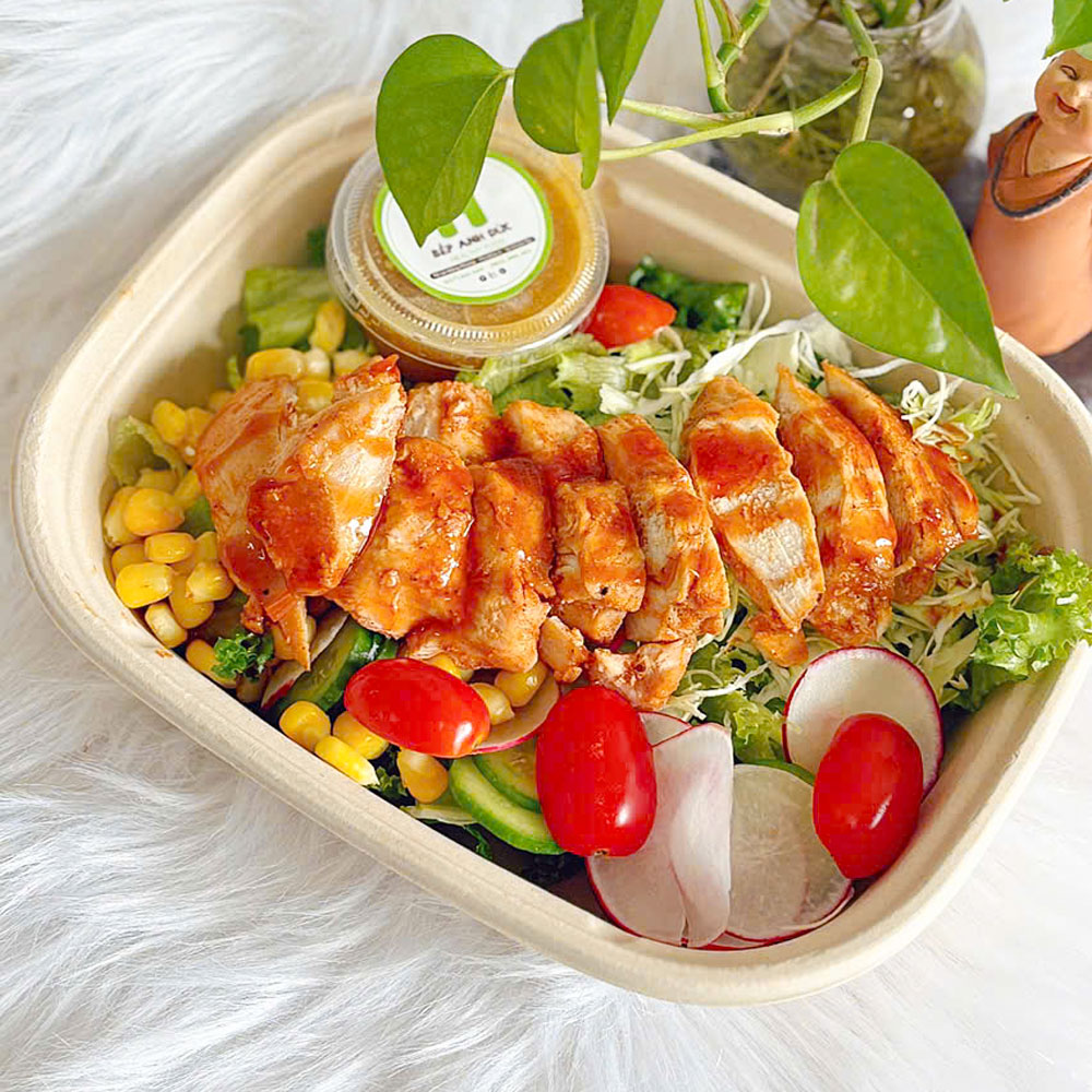 Salad Gà Sốt Mật Ong